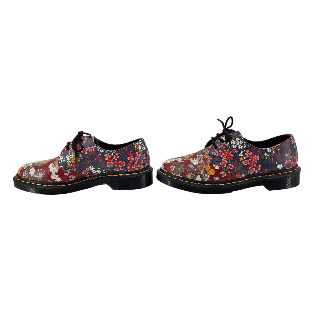 Dr.‎ Martens 1461 Floral Clash Oxford Shoes Multicolor Wanderlust Leather Boho 8 - Picture 6 of 10